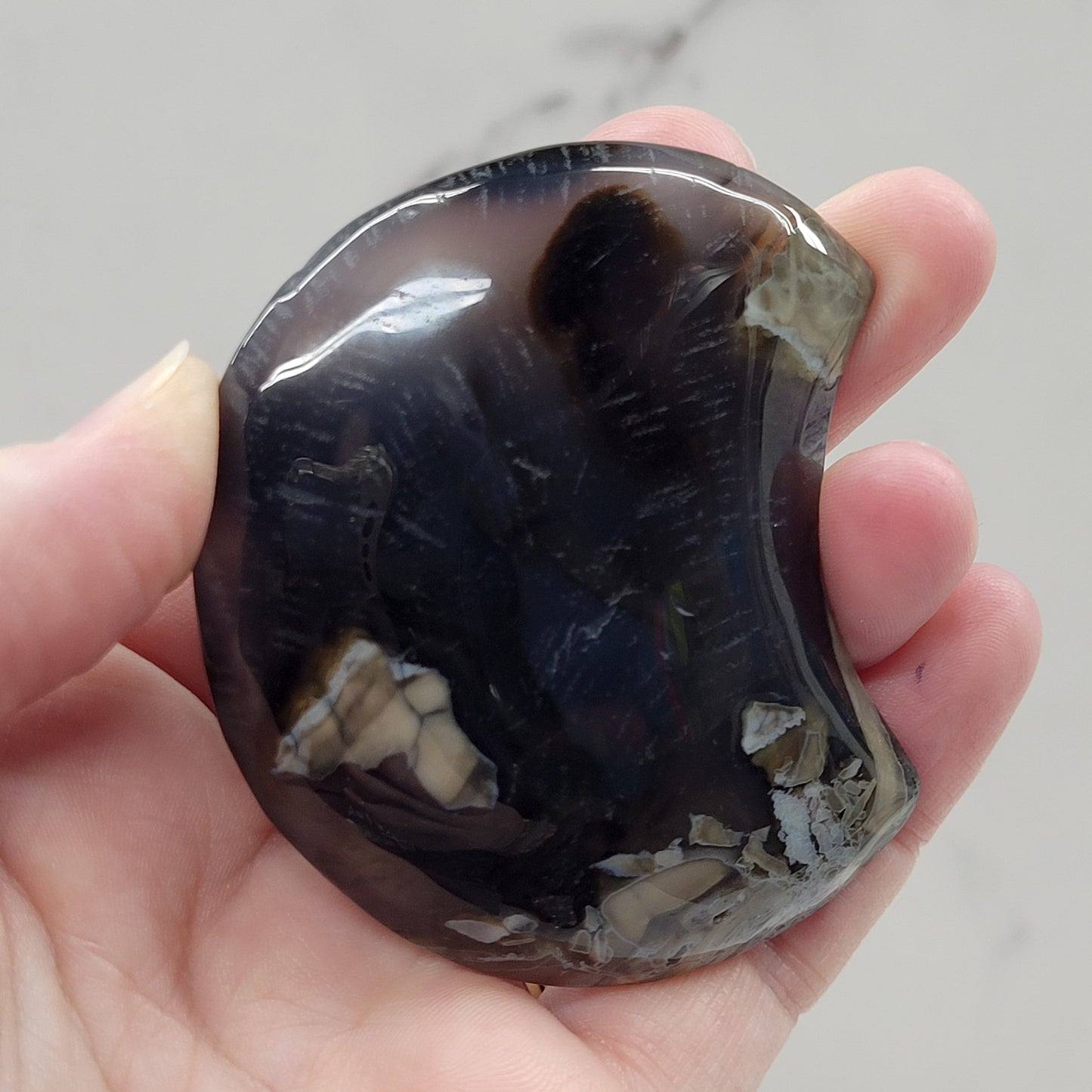 Volcano Agate moon (small)