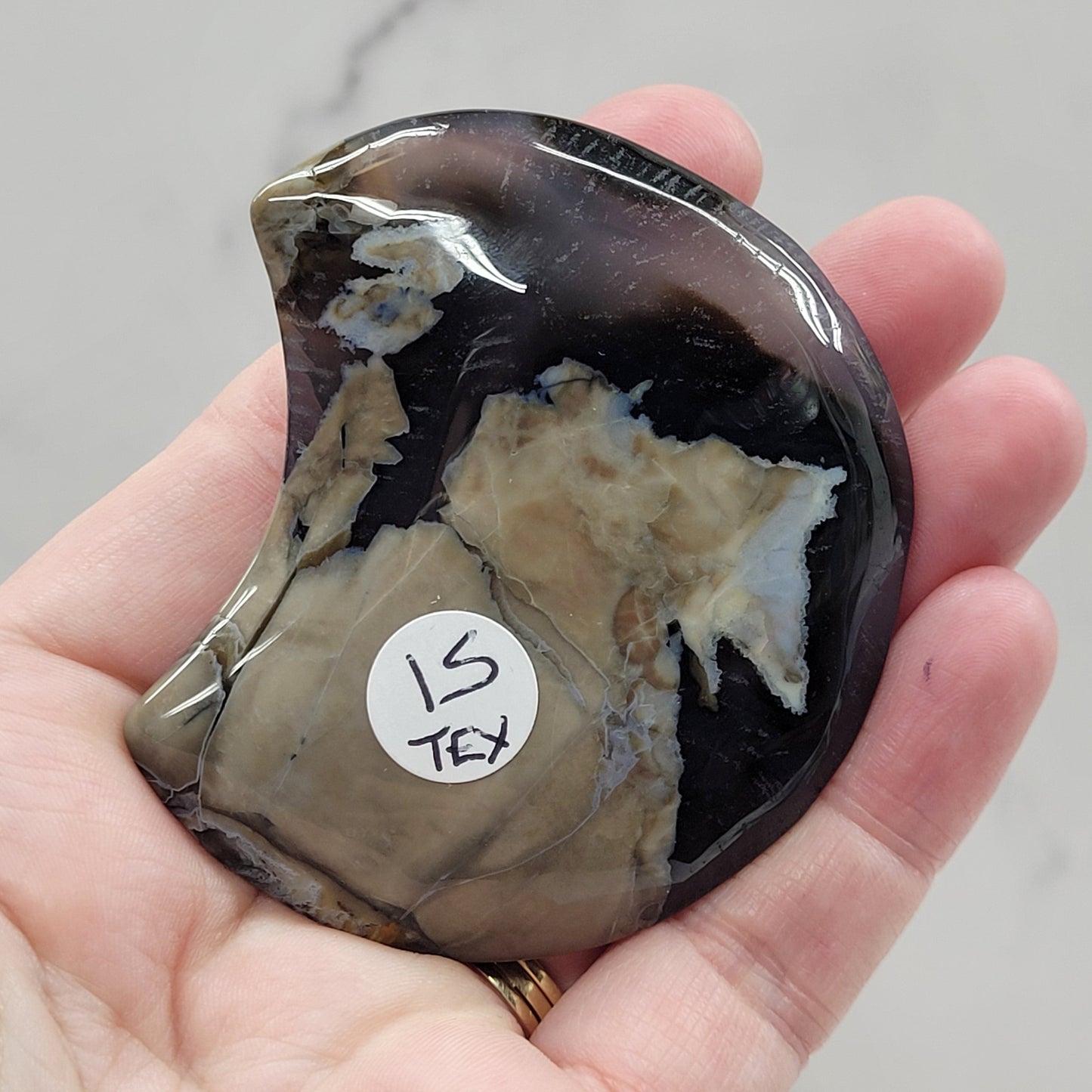 Volcano Agate moon (small)