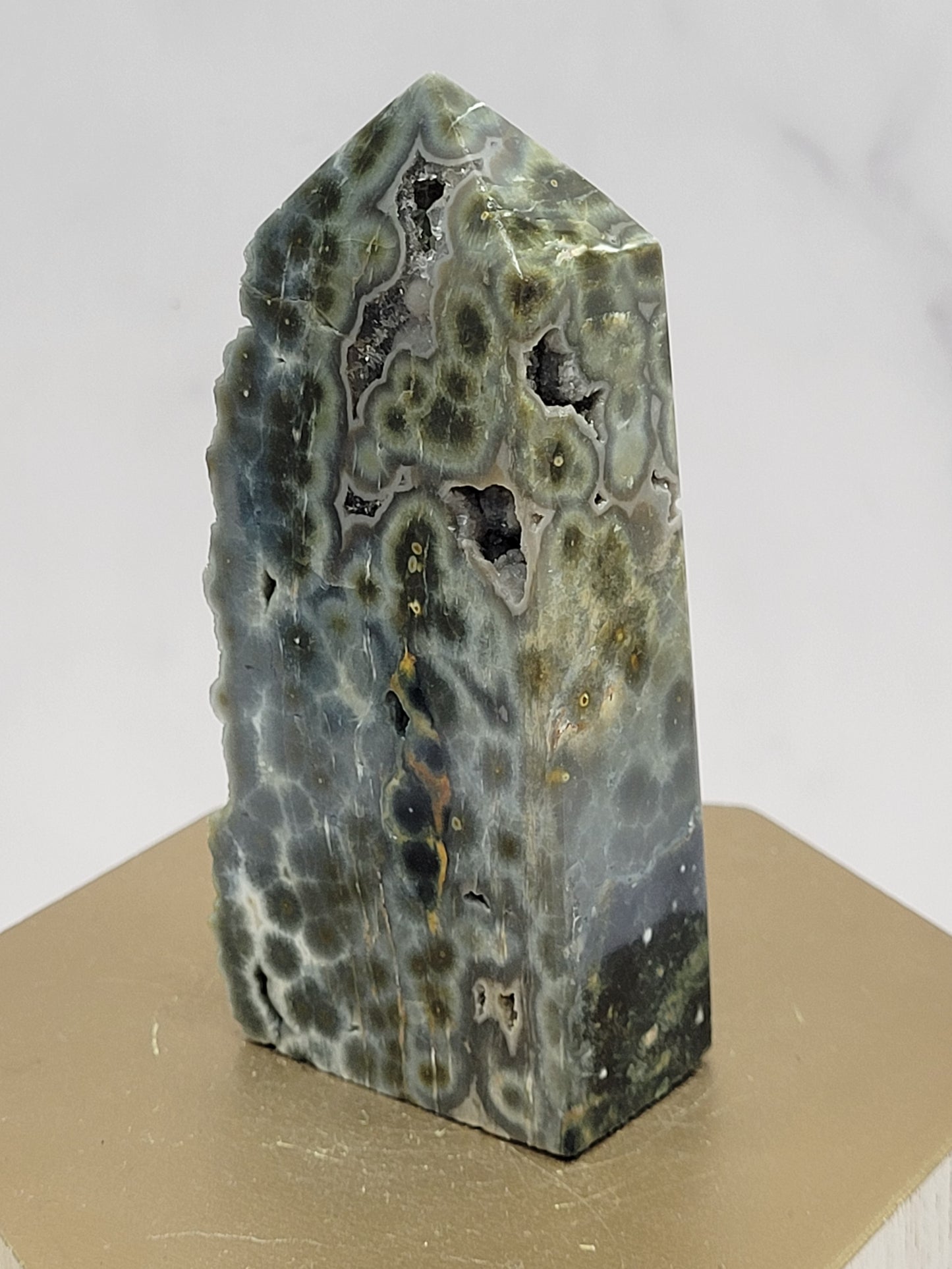 Orbicular Ocean Jasper tower