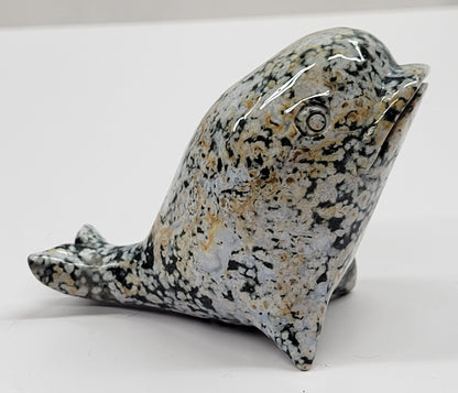Ocean Jasper whale carving