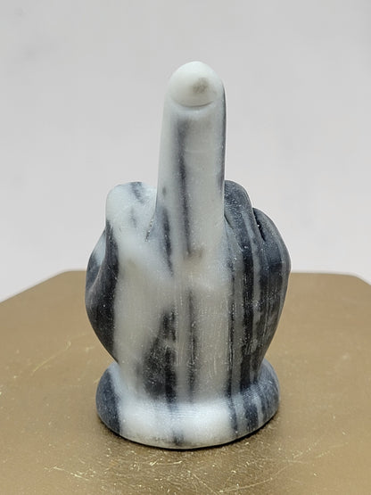 Hand gesture - Middle finger carvings (Tai Chi)