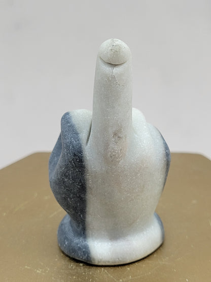 Hand gesture - Middle finger carvings (Tai Chi)