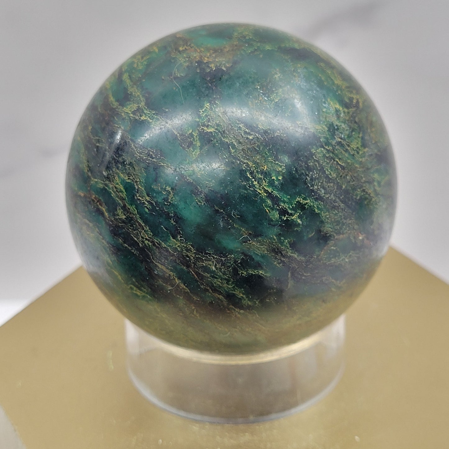 Brazilian Emerald spheres