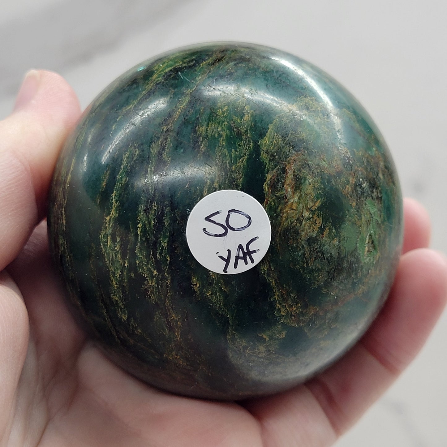 Brazilian Emerald spheres