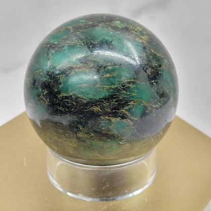 Brazilian Emerald spheres