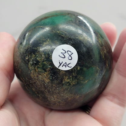 Brazilian Emerald spheres