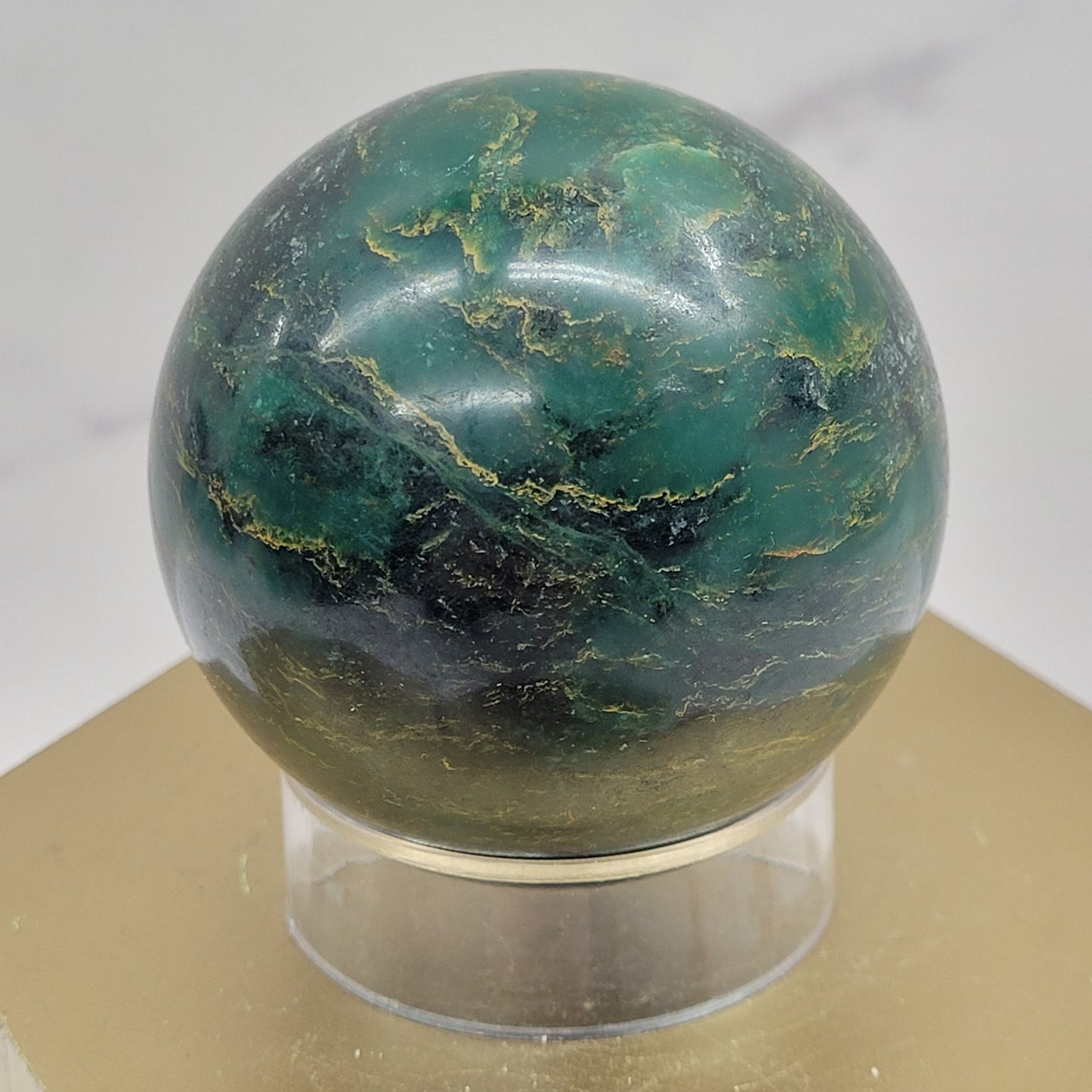 Brazilian Emerald spheres