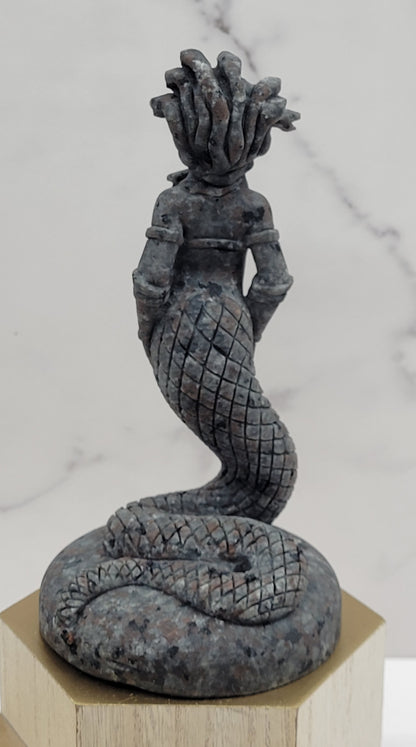 Medusa carving
