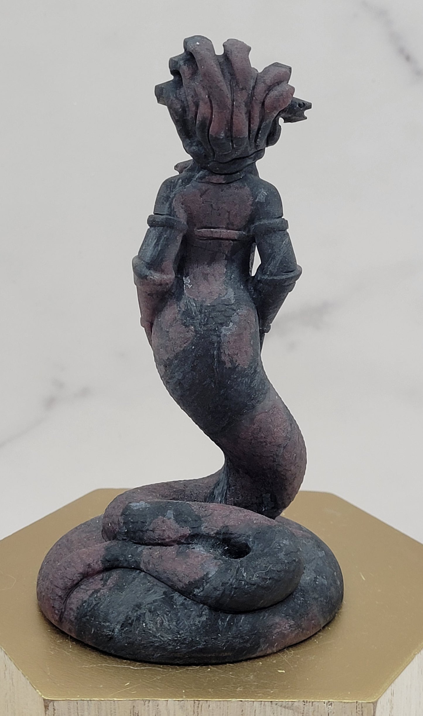 Medusa carving