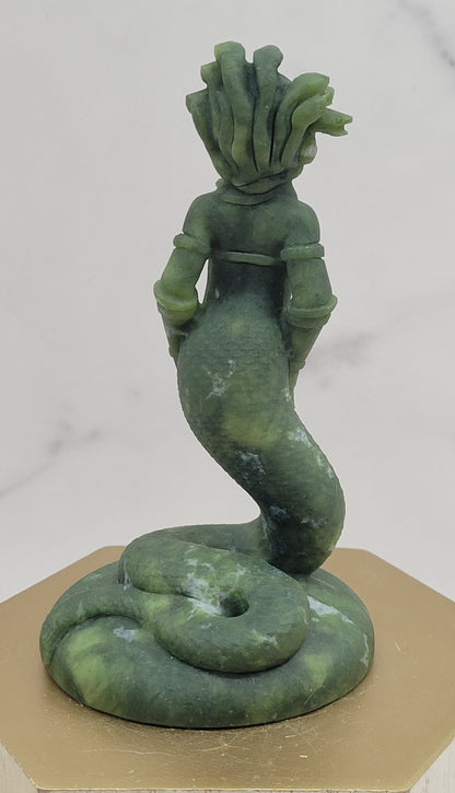 Medusa carving