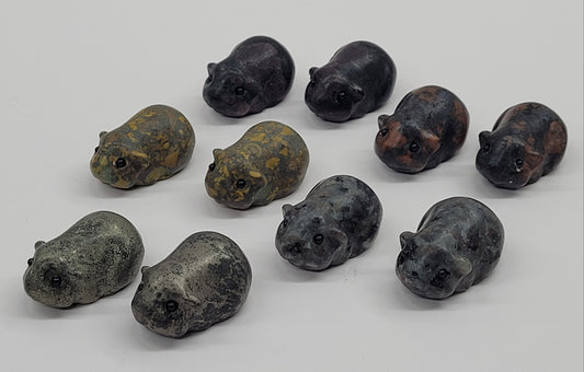 Hamster carvings