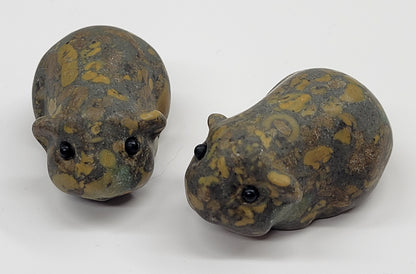 Hamster carvings