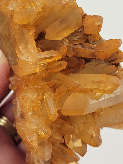 Tangerine Quartz clusters