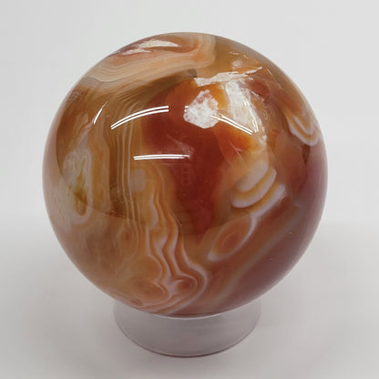Carnelian sphere