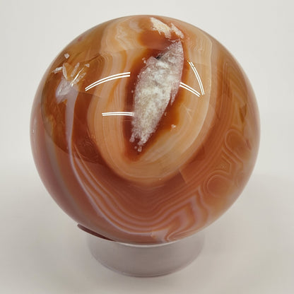 Carnelian sphere