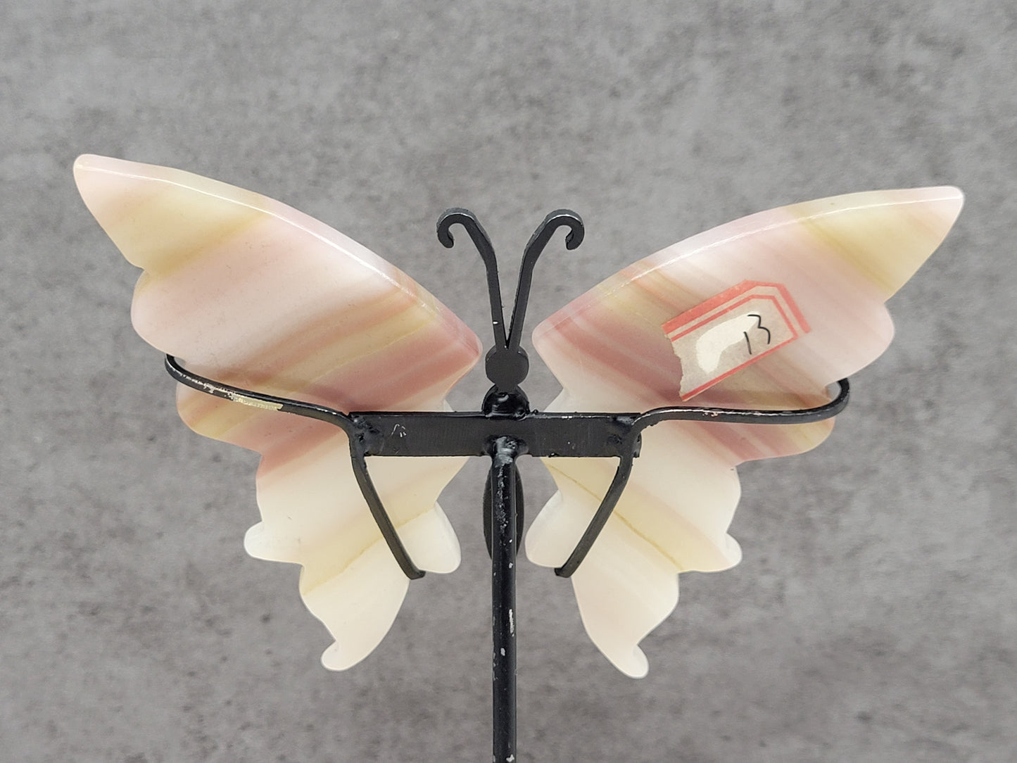 Wings - Pink Banded Calcite