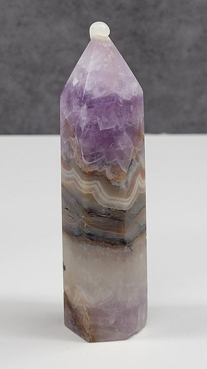 Amethyst w/ Agate tower