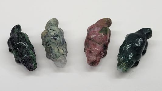Platypus carving