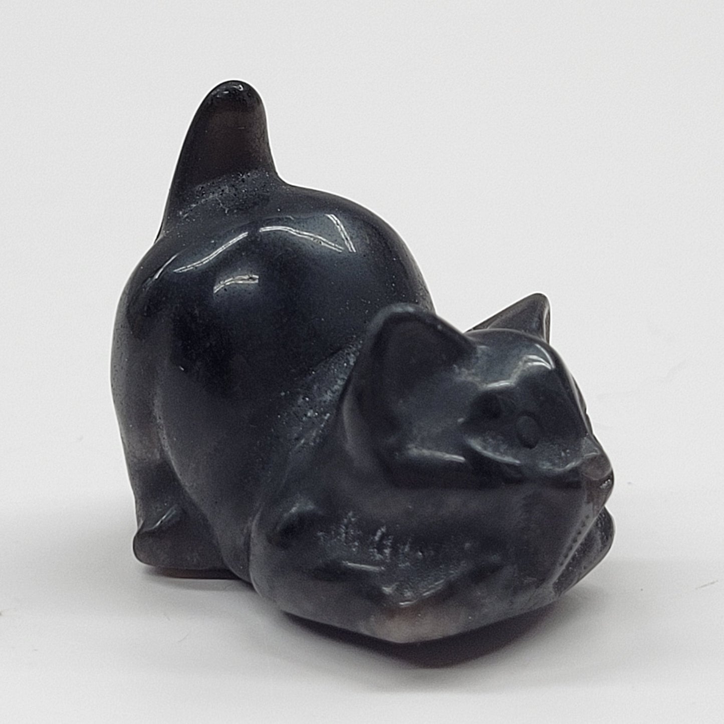 Cat/kitty carving - playful (S)