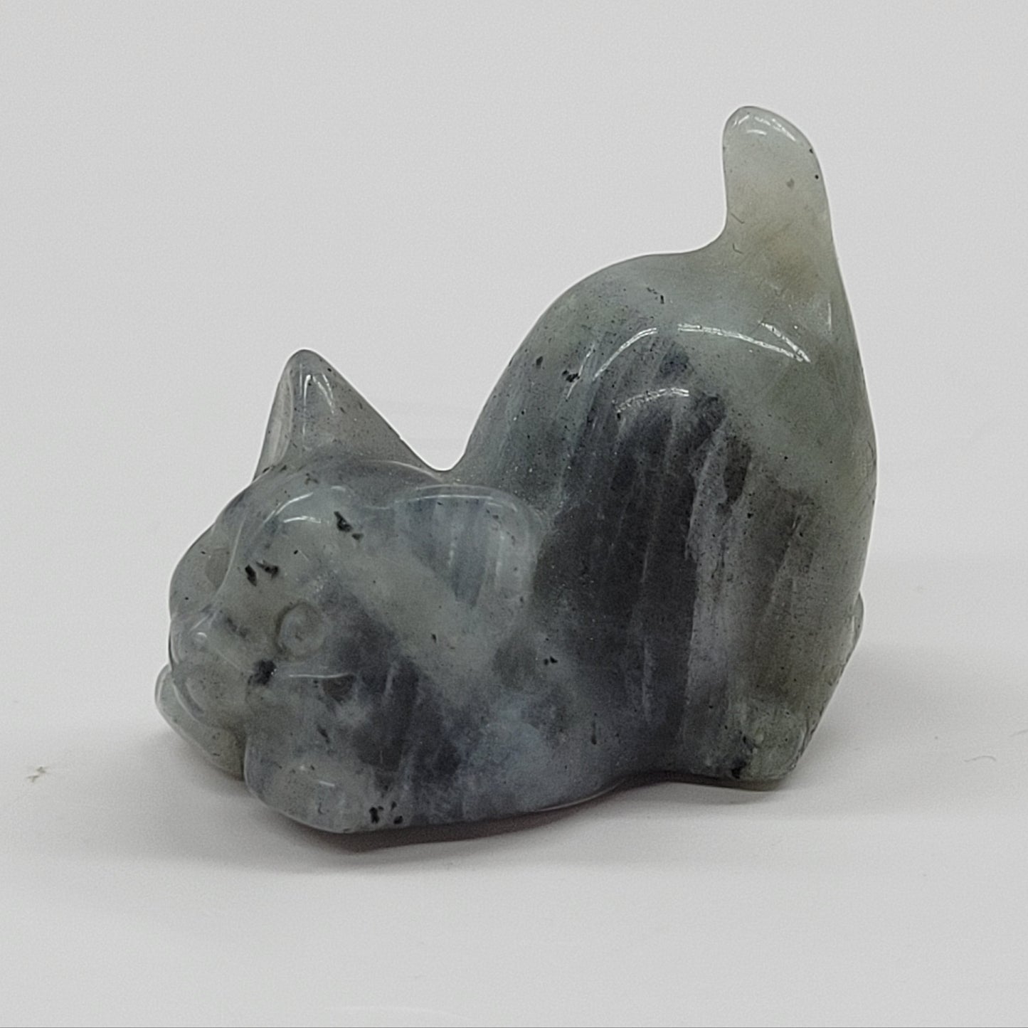 Cat/kitty carving - playful (S)