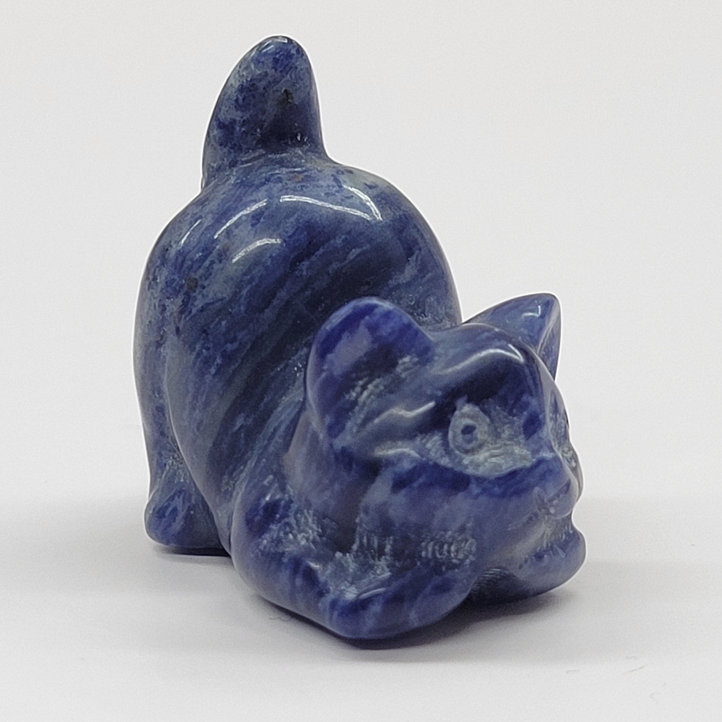 Cat/kitty carving - playful (S)