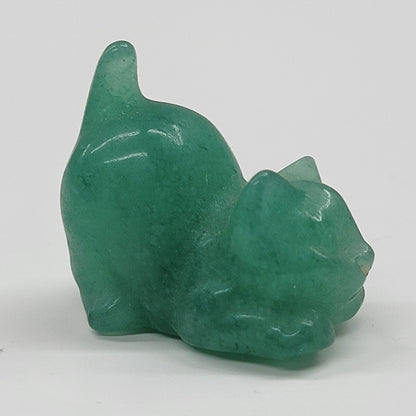 Cat/kitty carving - playful (S)
