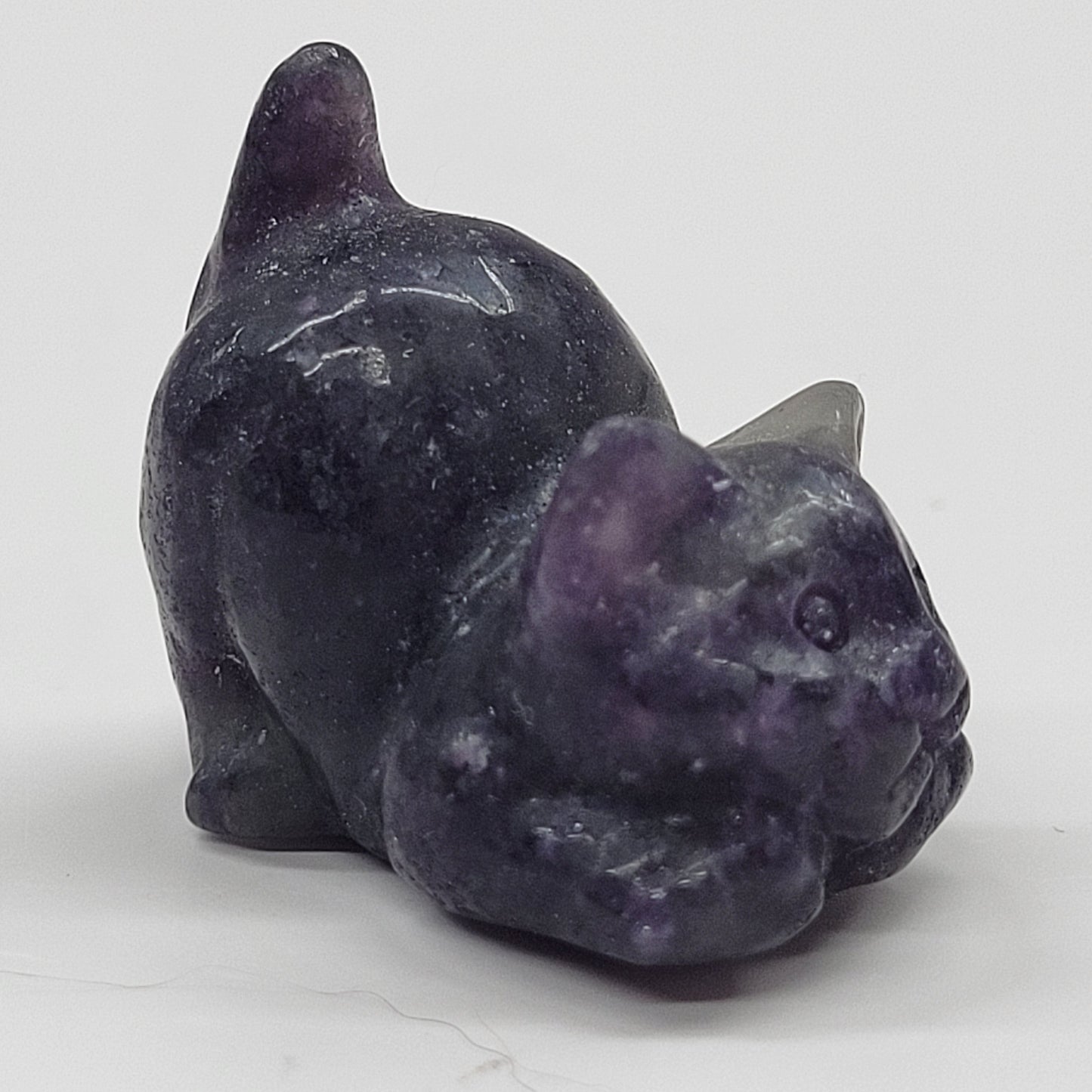 Cat/kitty carving - playful (S)