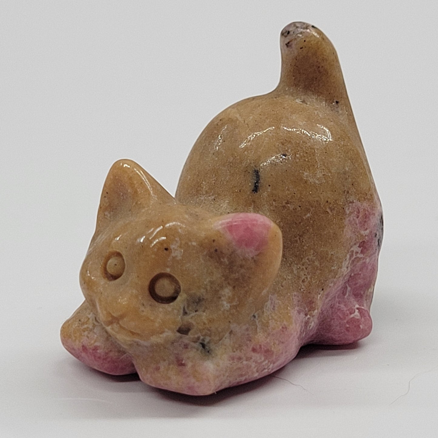Cat/kitty carving - playful (S)