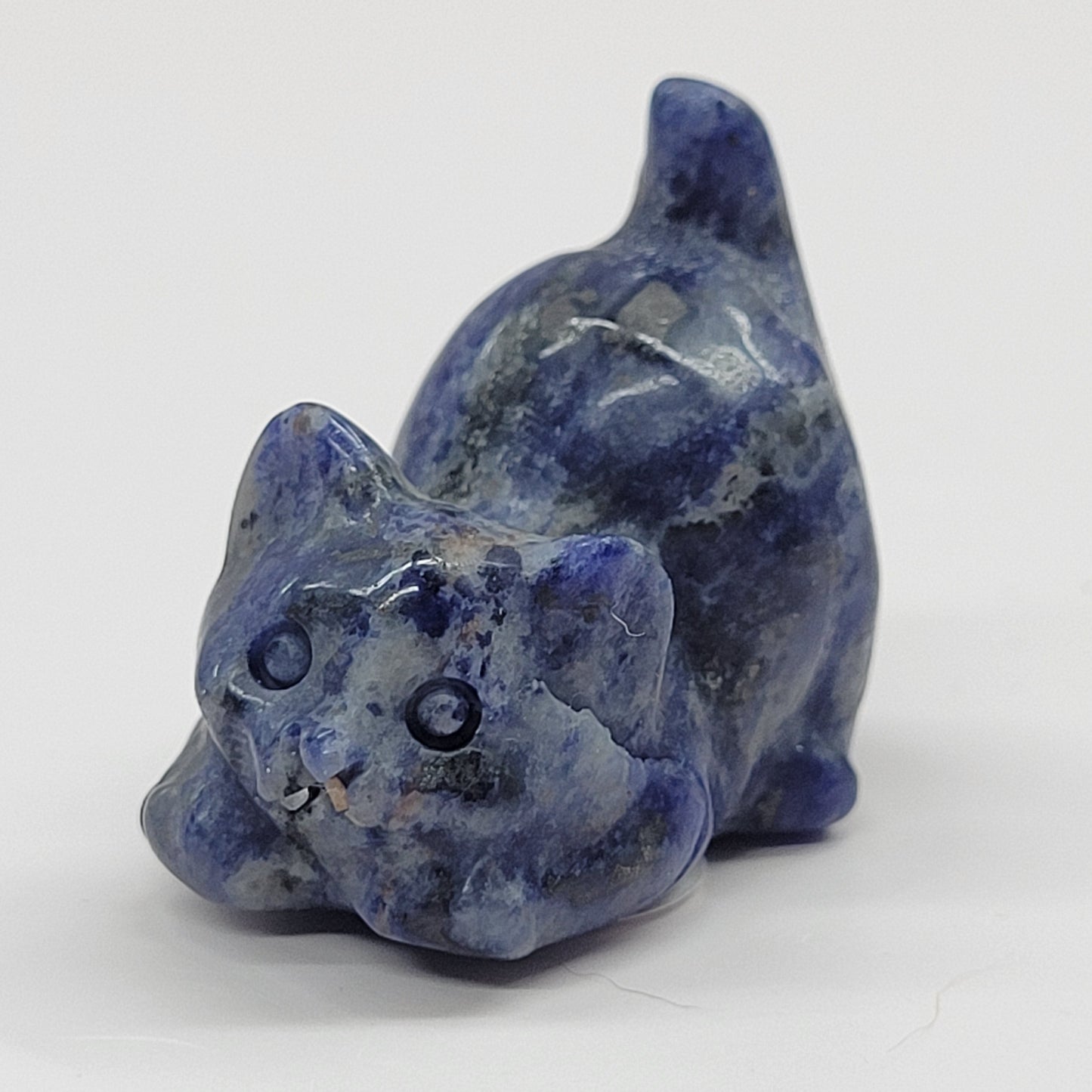 Cat/kitty carving - playful (S)