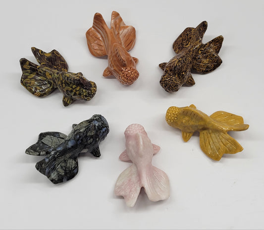 Goldfish carving