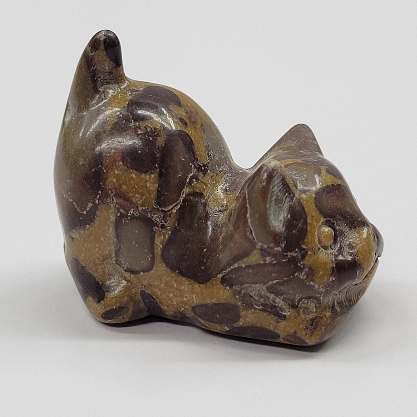 Cat/kitty carving - playful (S)