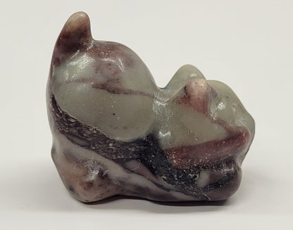 Cat/kitty carving - playful (S)