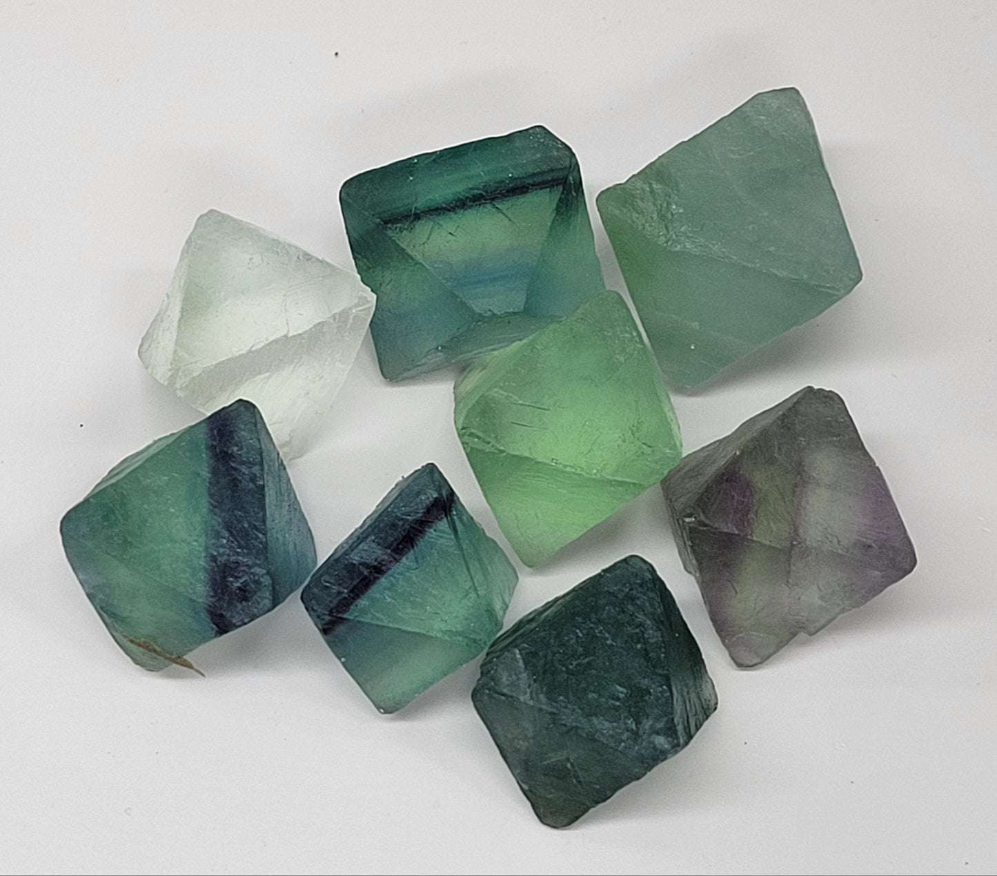 Fluorite Octahedrons