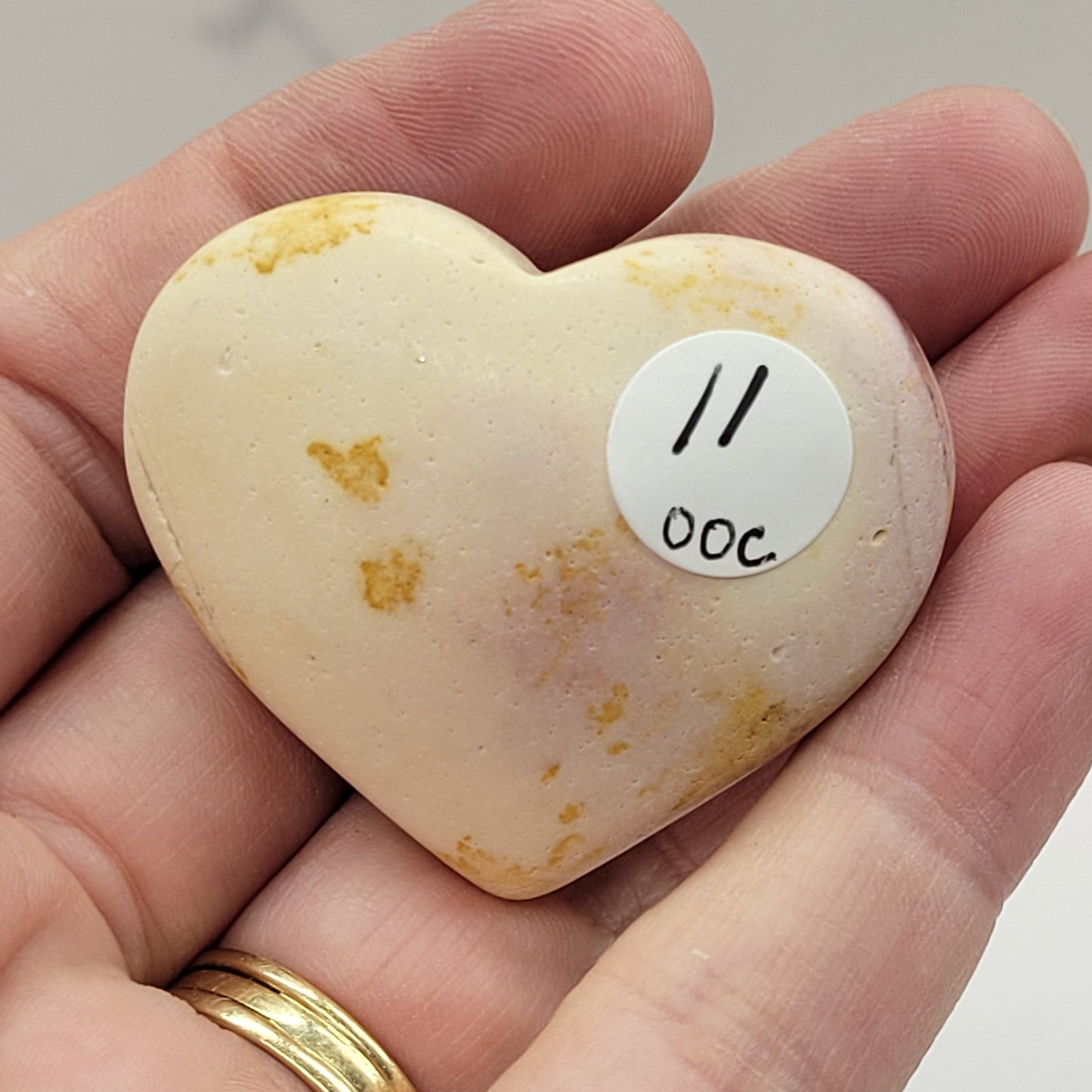 Mookaite Jasper heart