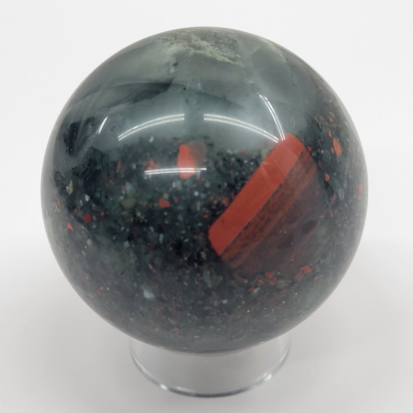 African Bloodstone sphere