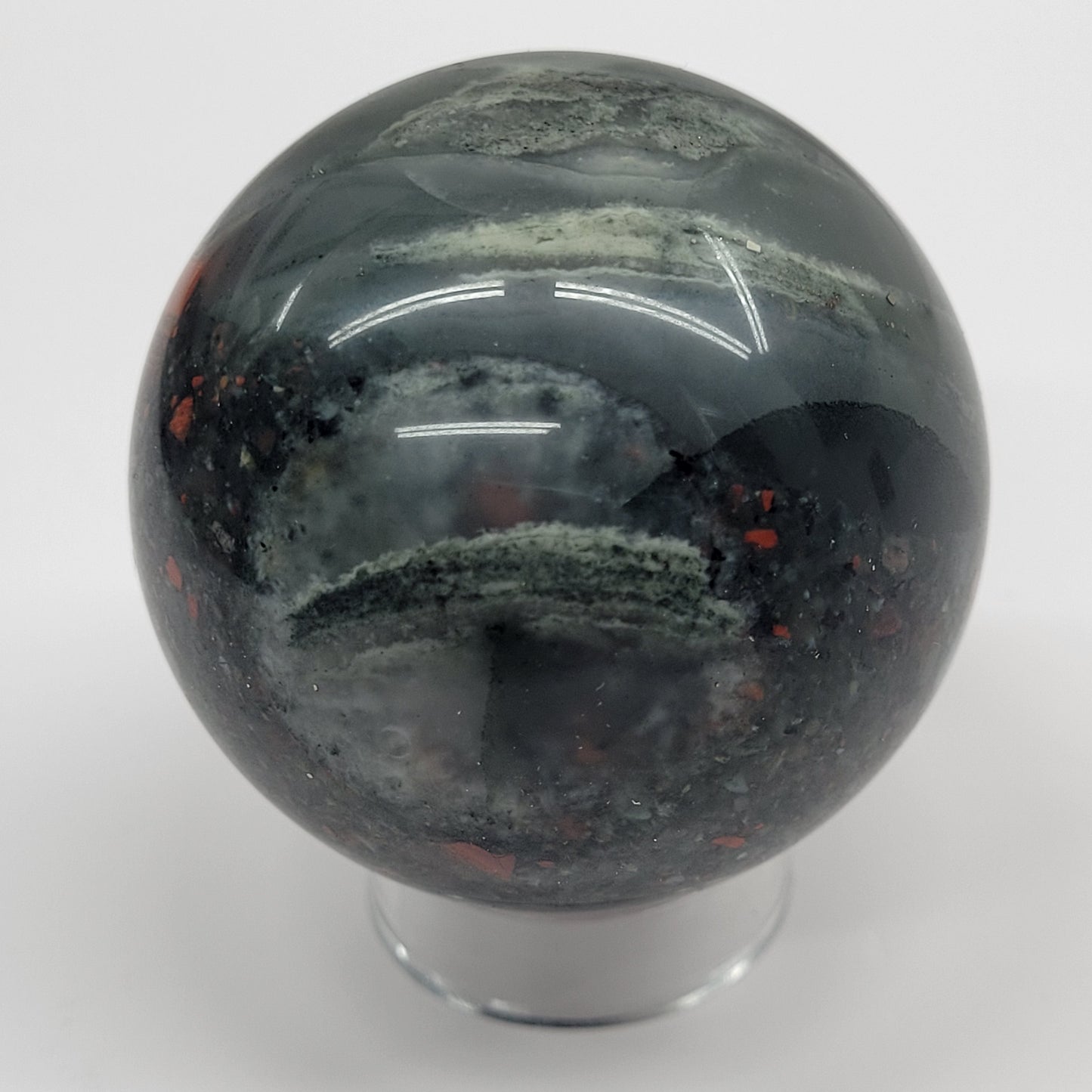 African Bloodstone sphere