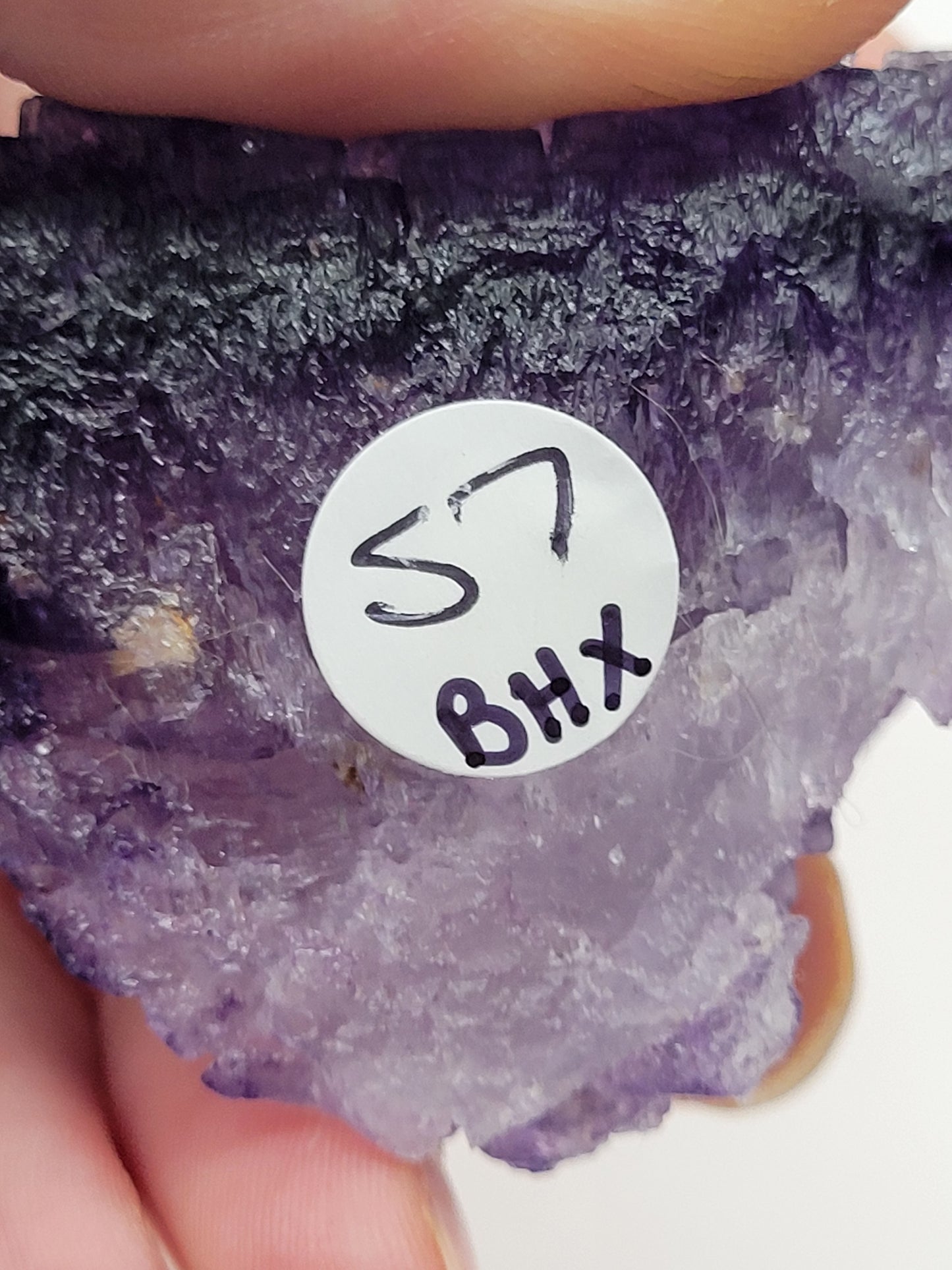 Purple Stepped Fluorite specimen