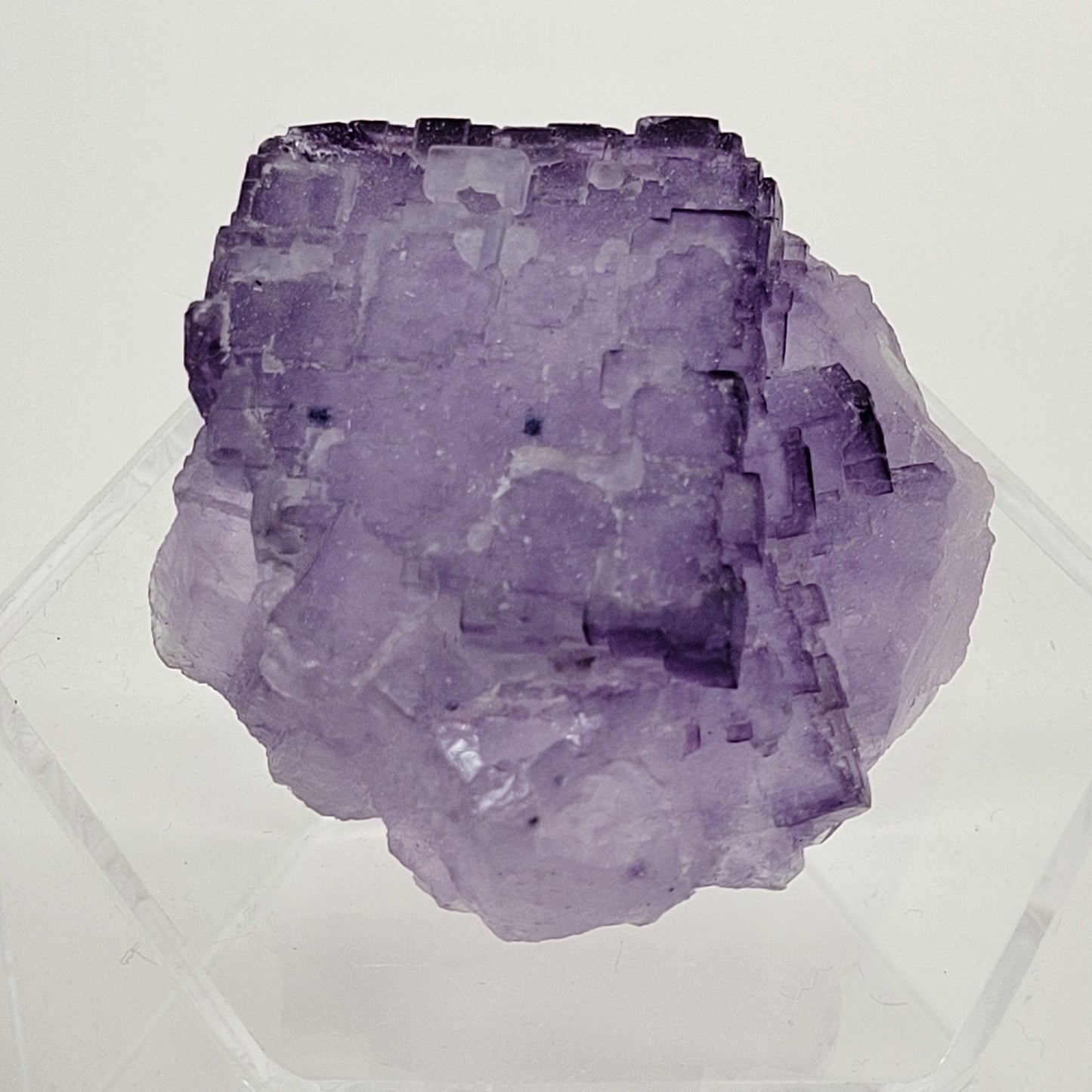 Purple Stepped Fluorite specimen