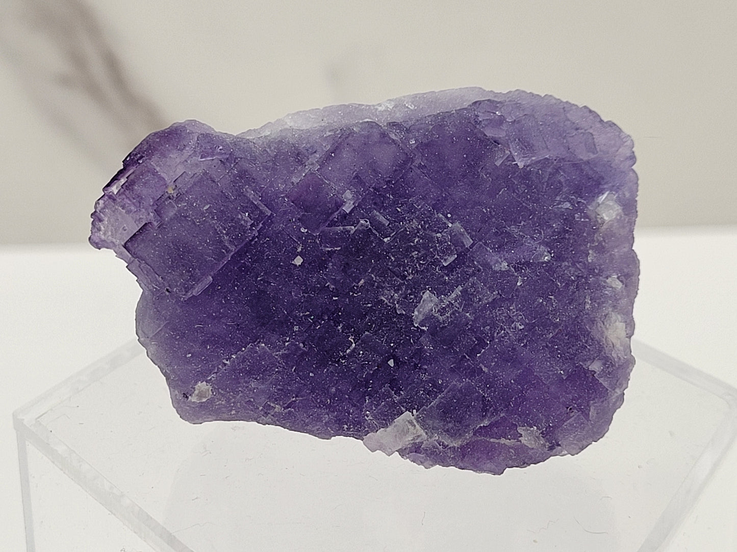 Purple Stepped Fluorite specimen