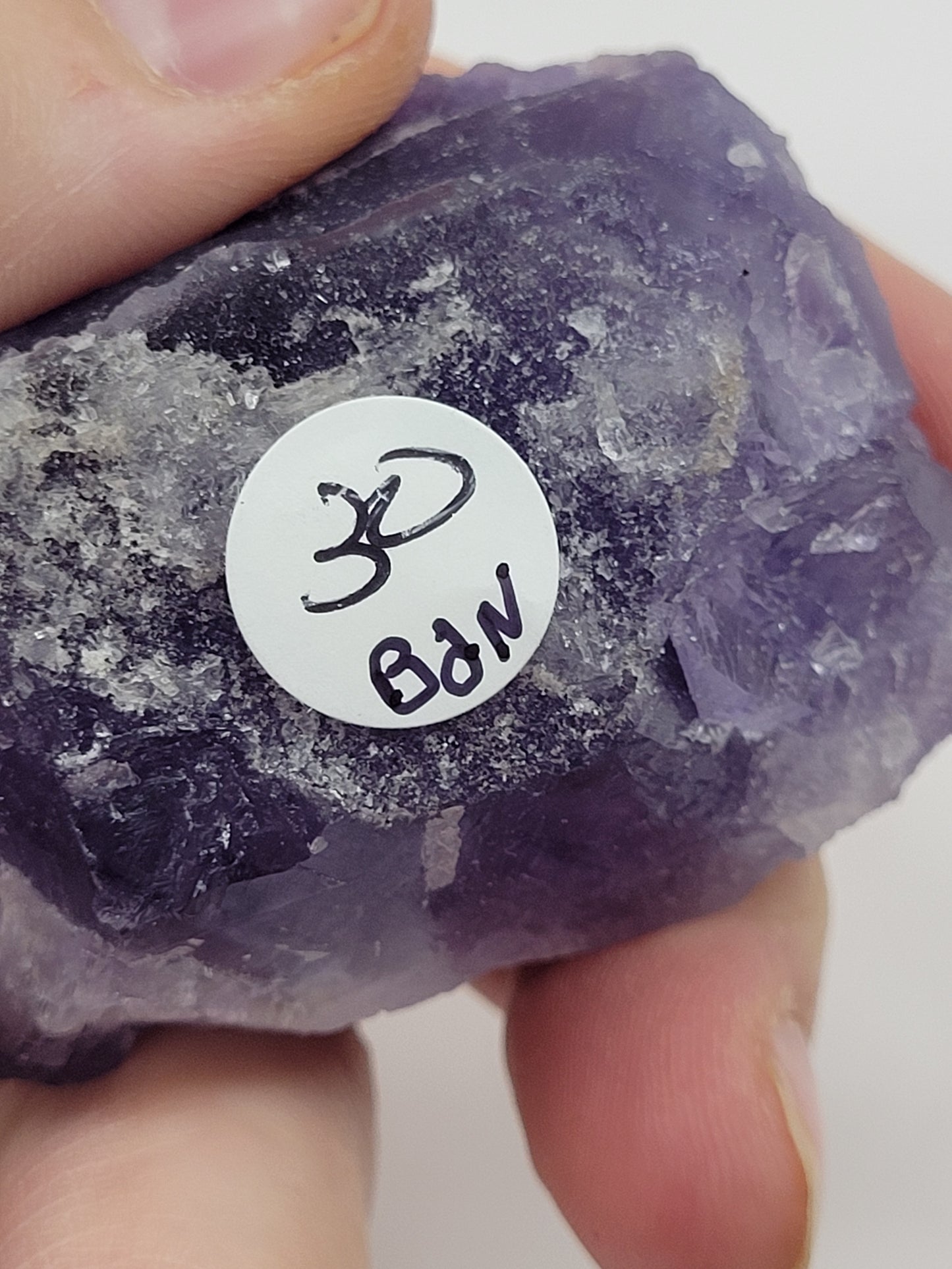 Purple Stepped Fluorite specimen