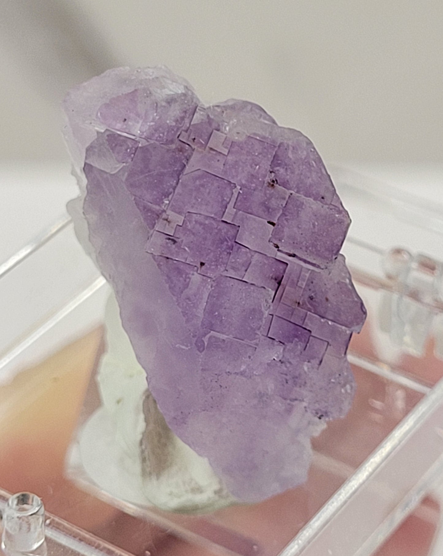 Purple Stepped Fluorite specimen
