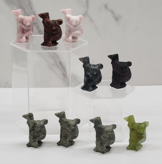 Koala on tree carving (small)