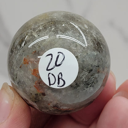 Garden/Thousand Layer Quartz sphere - Large