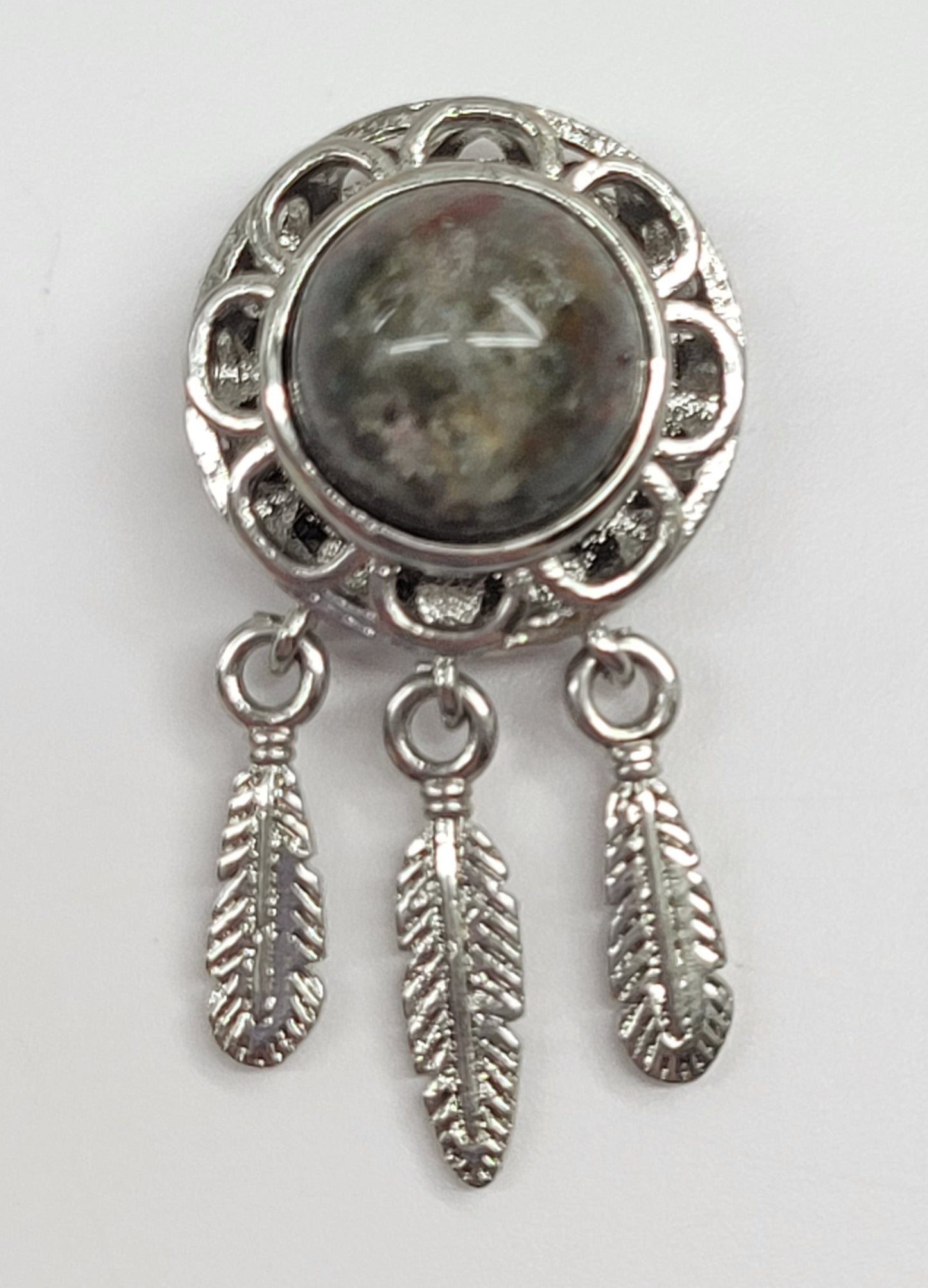 Garden Quartz Dream Catcher pendant