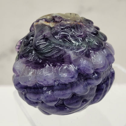 Silk Fluorite roly-poly owl