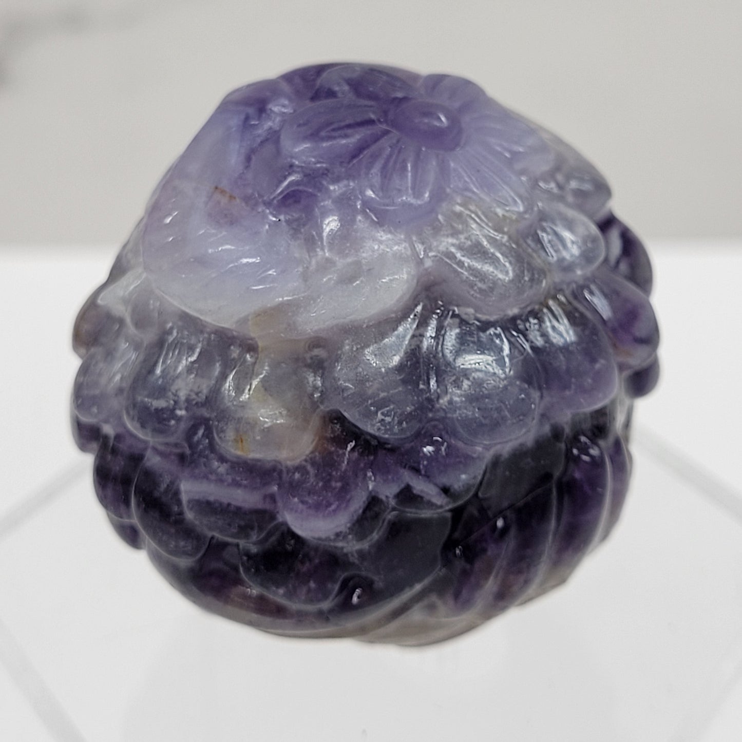 Silk Fluorite roly-poly owl