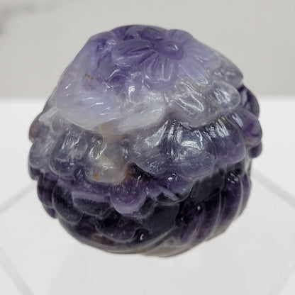 Silk Fluorite roly-poly owl