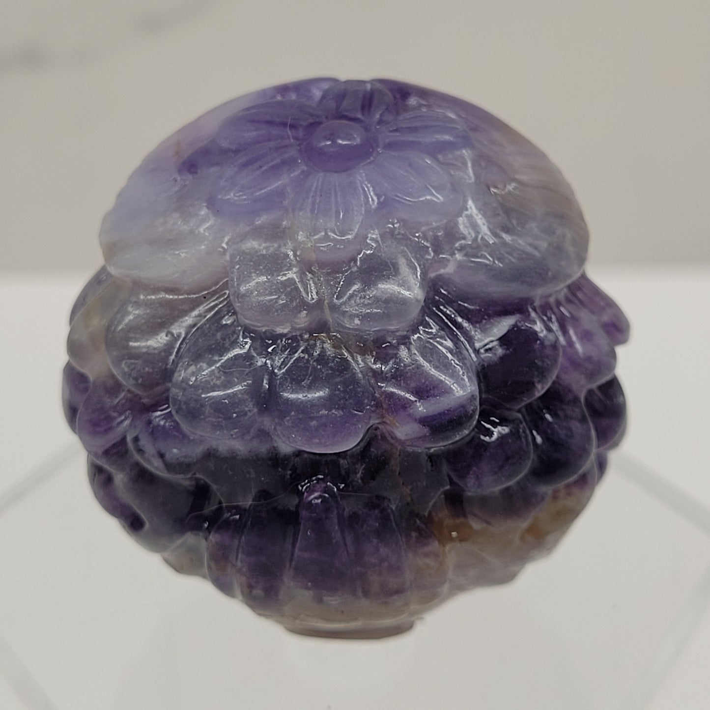Silk Fluorite roly-poly owl