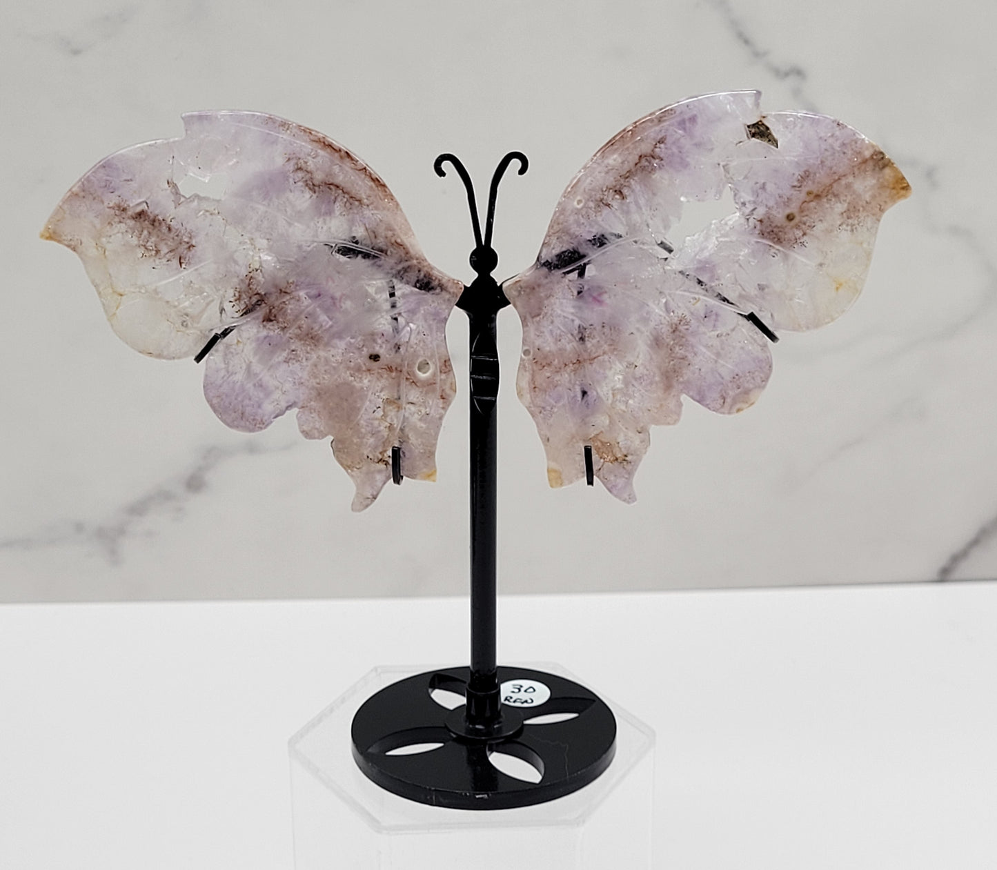 Wings - Pink Amethyst butterfly