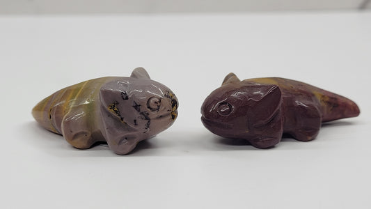 Mookaite axolotl (medium)
